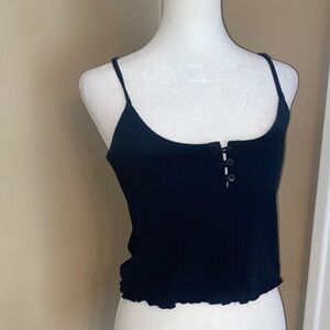 EUC AE Ribbed Crop Cami M